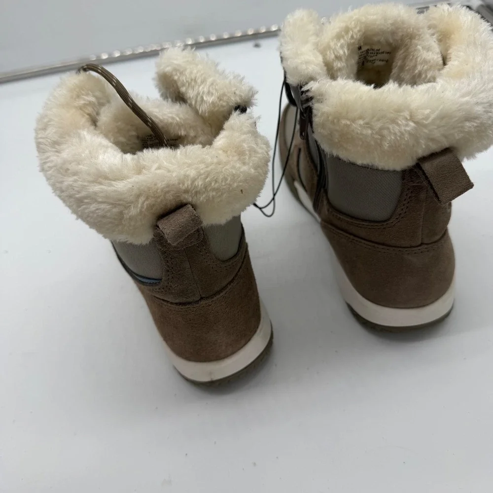 Weatherproof Vintage Chloe Women 10 Brown Faux Fur Lined Winter Snow Boots